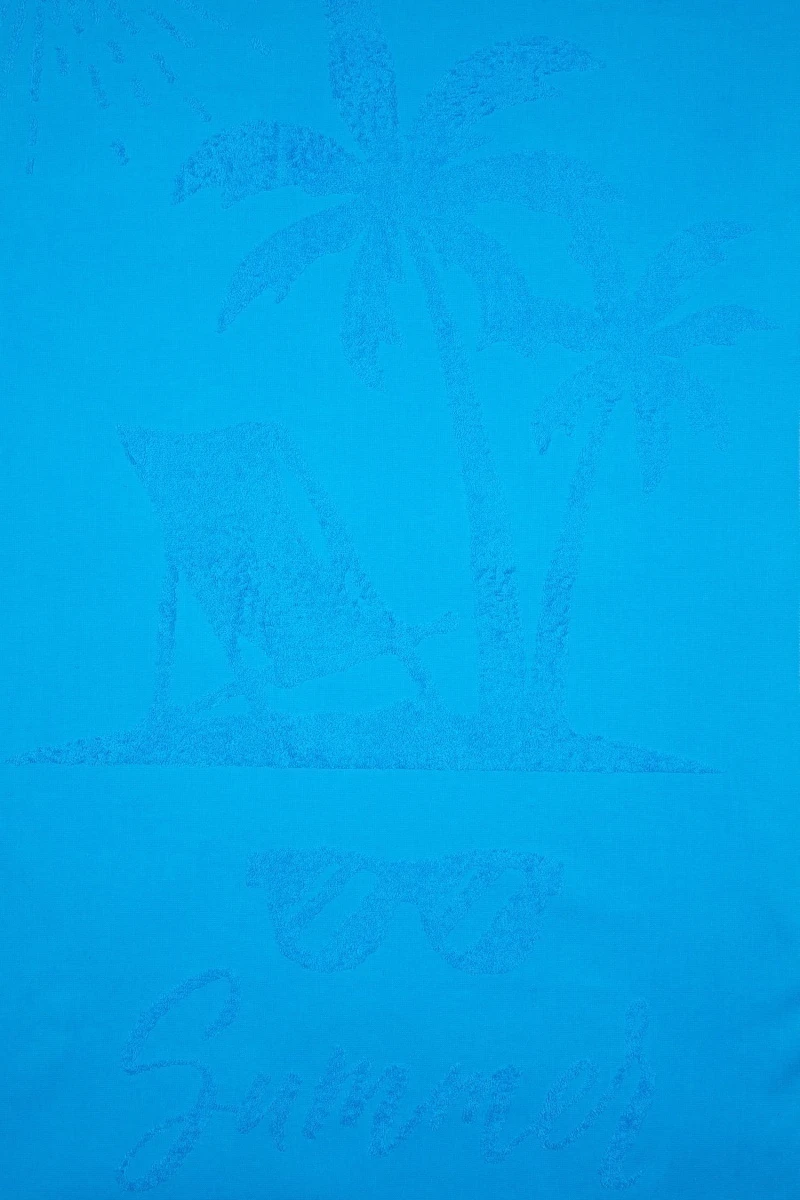 Полотенце махровое Safia ISLAND (5251) - морская волна