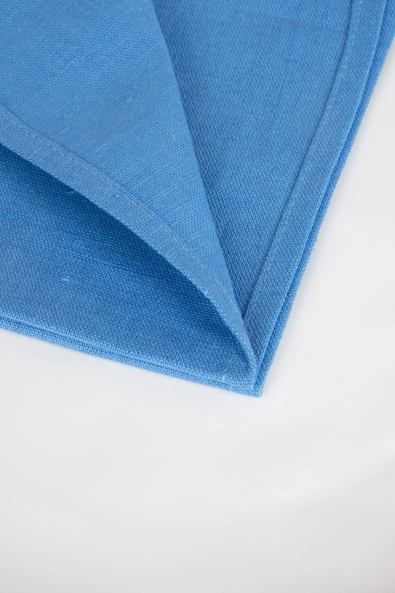 Салфетка полулен (БК) 125 Голубая лазурь