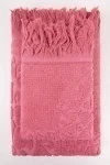Полотенце махровое Узелочки (5121) - коралловый