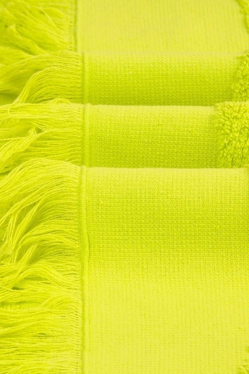 Полотенце махровое Safia Морская звезда (9112) - лимонный