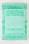 Полотенце махровое Криста - серо-зеленый