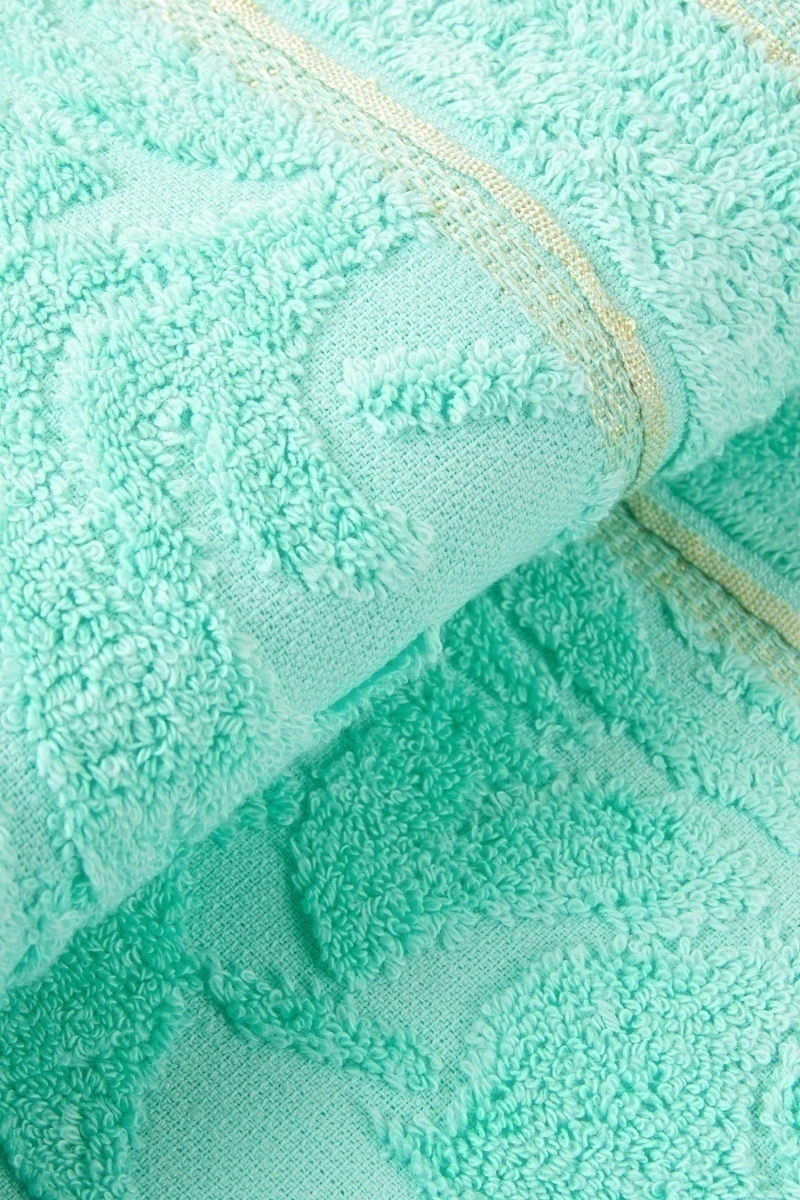 Полотенце махровое Safia Римини (5053) - зеленый