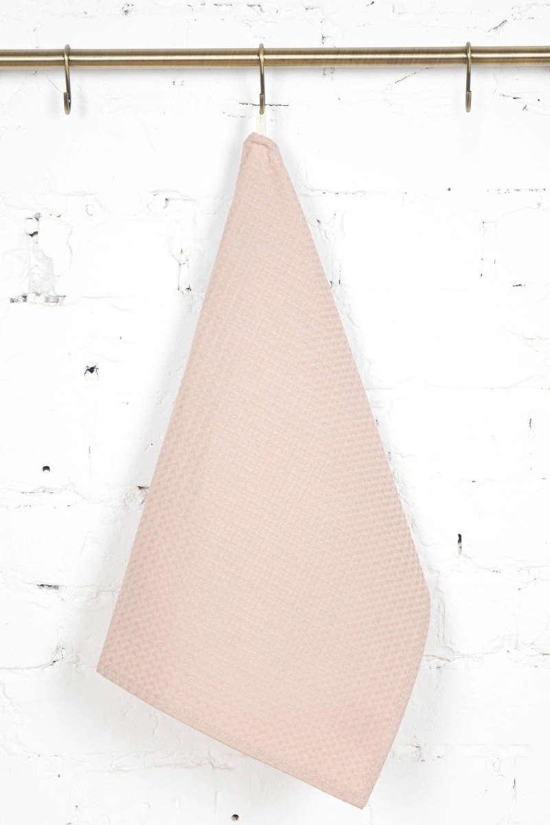 Полотенце вафельное 45/60 штучно 007 Кофе с молоком (однотон) (240 гр)