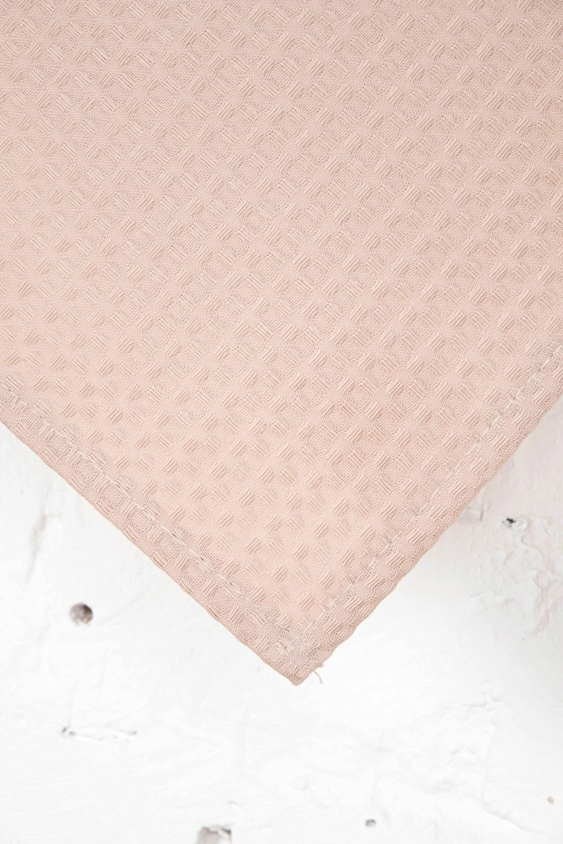 Полотенце вафельное 45/60 штучно 007 Кофе с молоком (однотон) (240 гр)