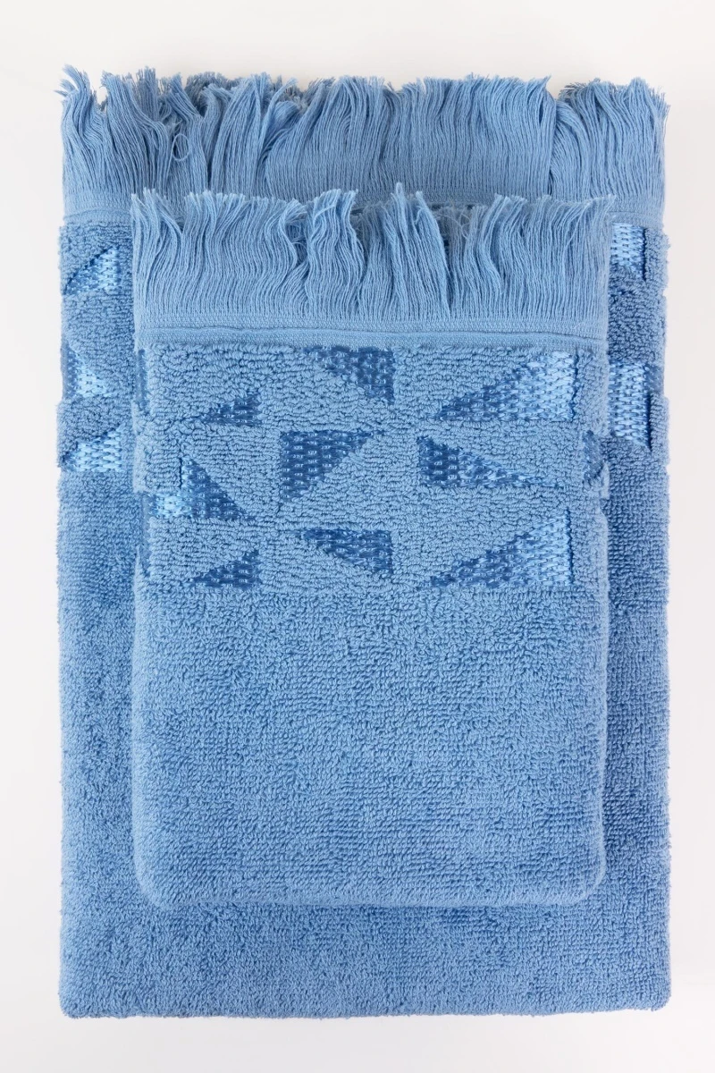 Полотенце махровое Созвездие (5071) - синий