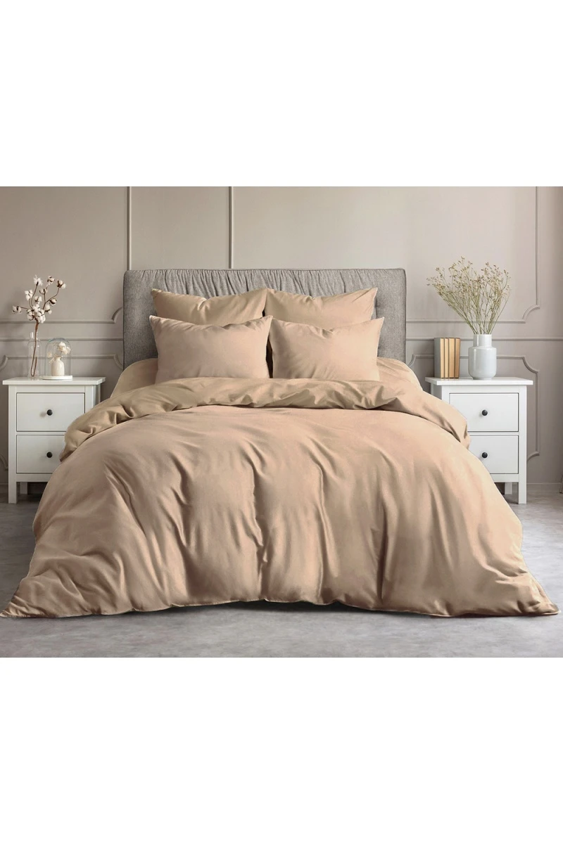 Ткань поплин 110г/м2, 220см "Гамма-Кофе с молоком" арт. 603