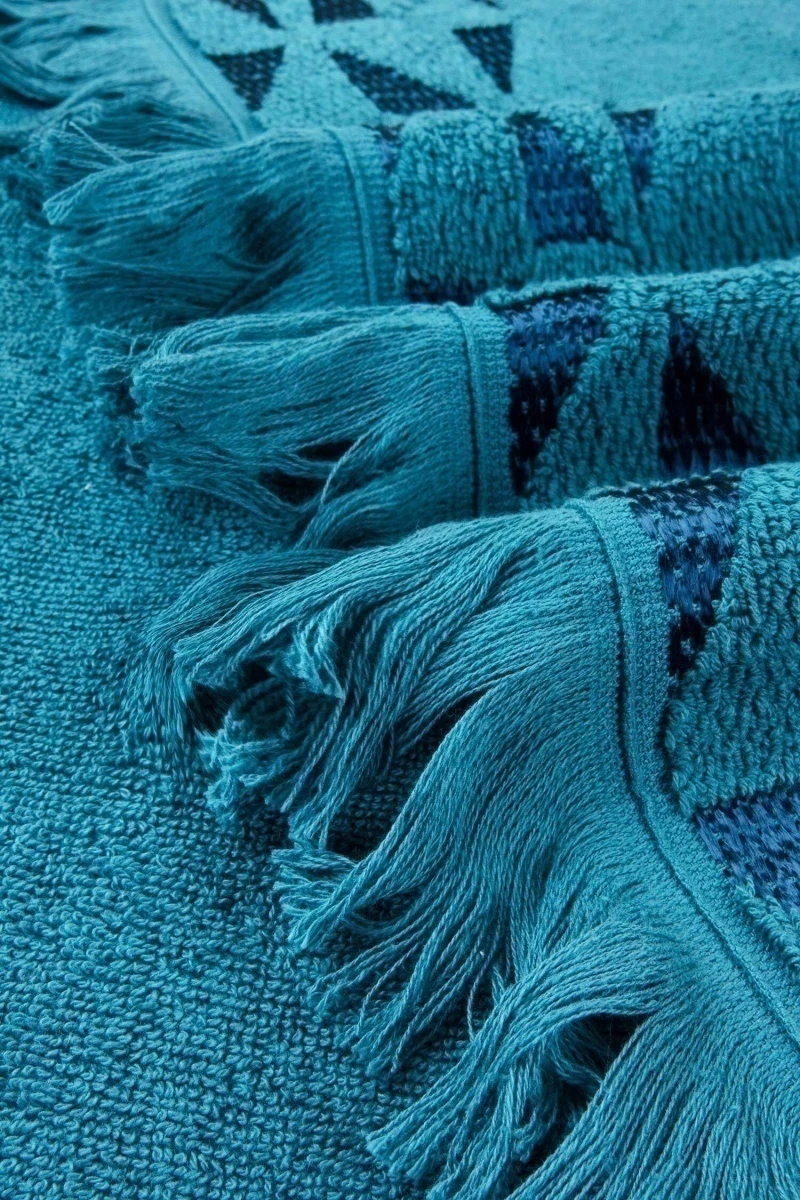 Полотенце махровое Созвездие (5071) - тёмно-зелёный