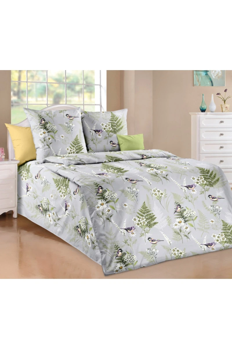 Ткань бязь 120г/м2, 150см "Лесные шорохи 1" арт. 206131