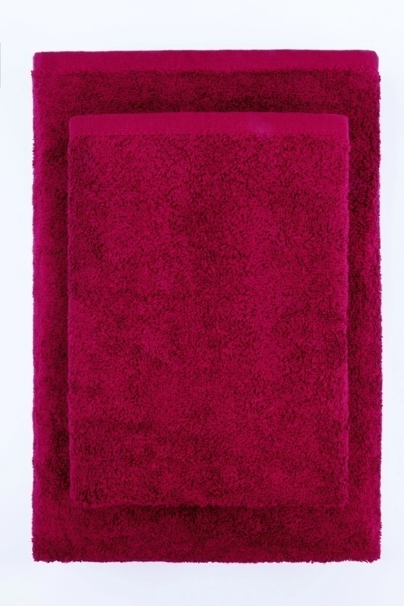 Полотенце махровое Safia Basic (1000) - бордовый