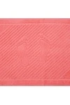 Коврик махровый Туркменистан 700 гр/м2 - коралловый (50х70)