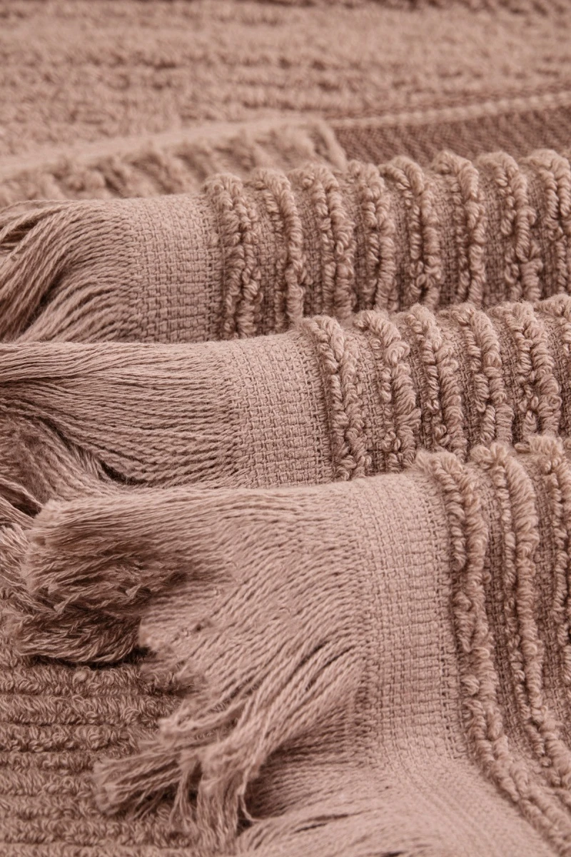 Полотенце махровое Safia VIP (1107) - коричневый