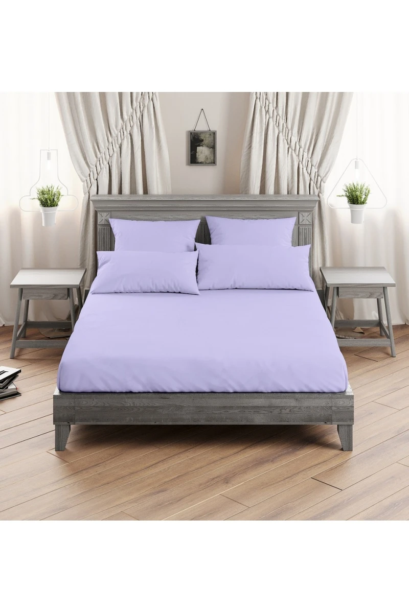 Ткань поплин 110г/м2, 220см "Сирень" арт. 35002