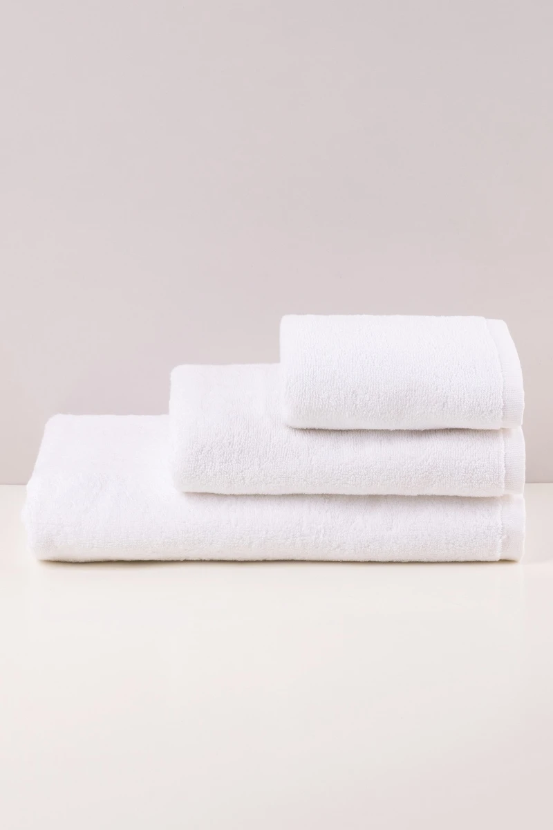 Полотенце махровое УЗ Отельное 500гр (м7310) - белый
