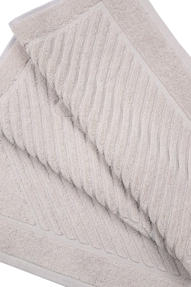 Коврик махровый Туркменистан 700 гр/м2 - серый (lilac marble) (50х70)