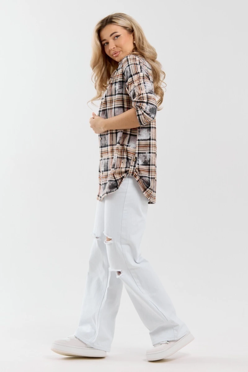 (ВНЛ) Рубашка 36989 (оранжевый)