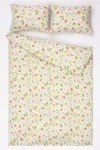 1 + 2 Пододеяльник и 2 наволочки бязь "Маки на фактуре" серый, 145х215, 50х70 см (арт. 10523-1)