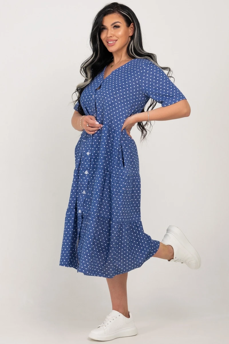 (СК) Платье "Стелла" джинс