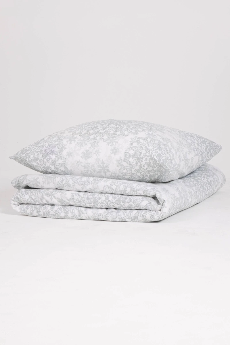 1 + 2 Пододеяльник и 2 наволочки перкаль "Снегопад", 70х70 см (ТД)