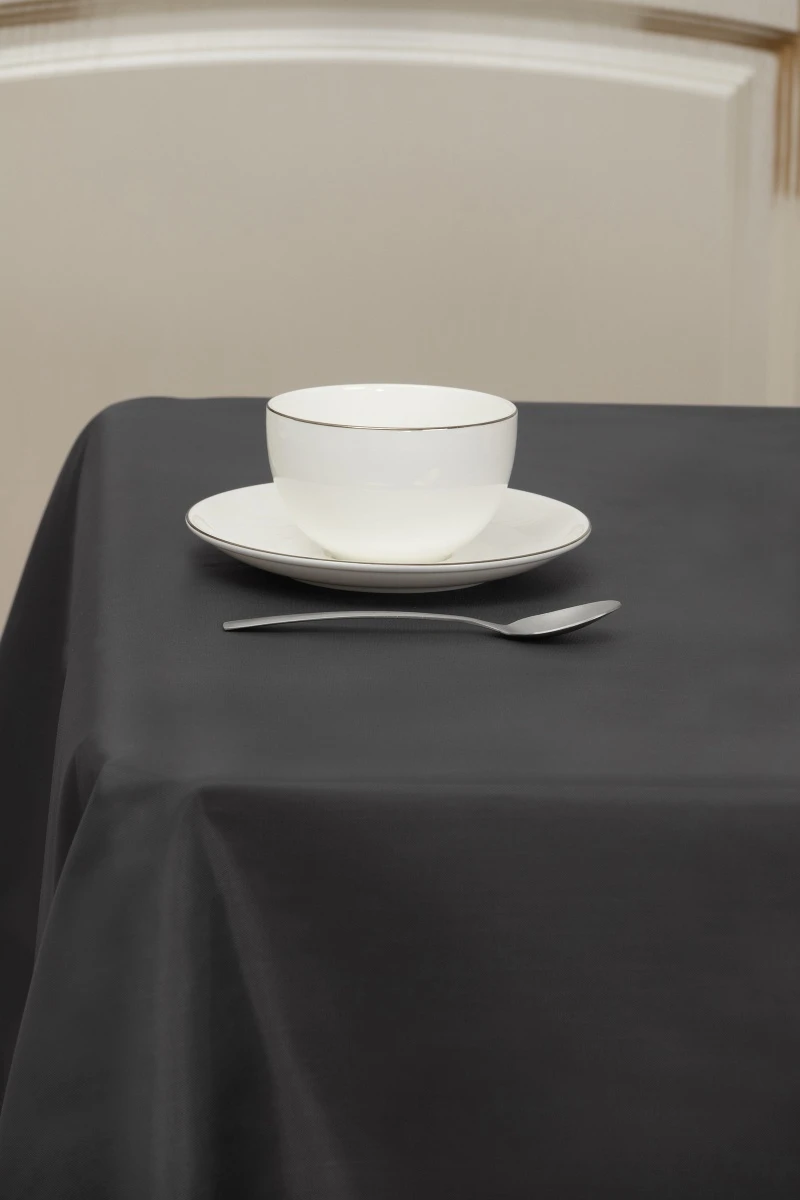 Скатерть водоотталкивающая Оксфорд "Антрацит"_