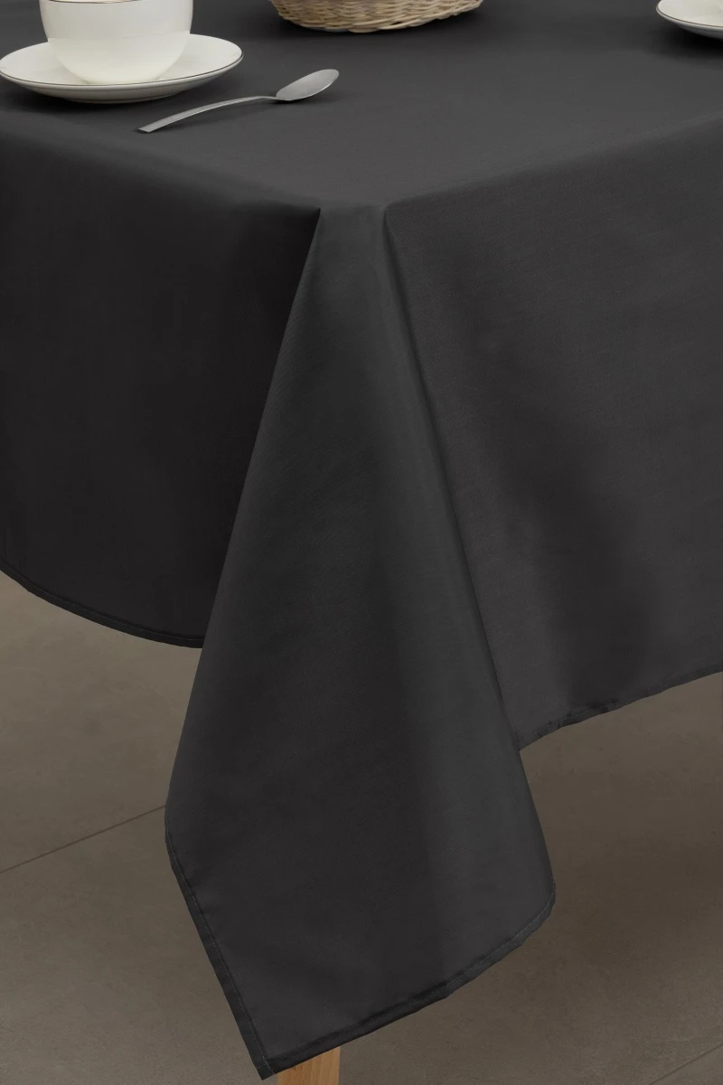 Скатерть водоотталкивающая Оксфорд "Антрацит"_