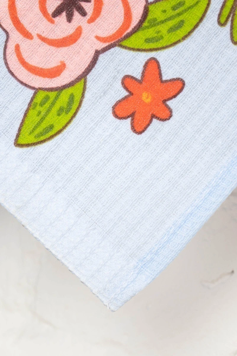 Набор вафельных полотенец (ХБК) 344 Счастливой Пасхи - 3 шт - 45х60 см