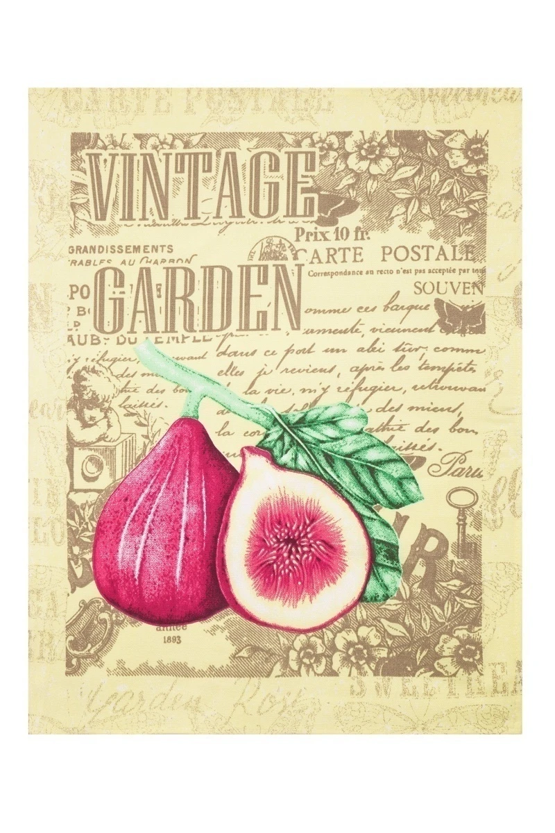 Набор полотенец рогожка 239 Винтажный сад - 3 шт - 45х60 см