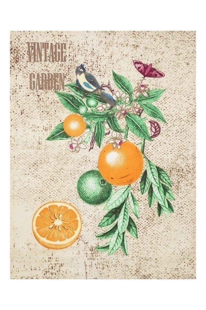 Набор полотенец рогожка 239 Винтажный сад - 3 шт - 45х60 см