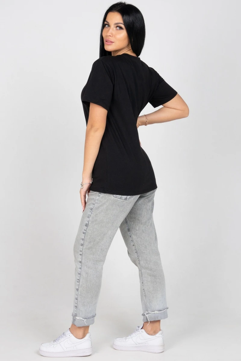 (СК) Футболка женская "Ника" черный