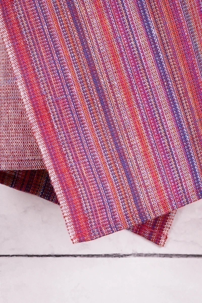 Полотенце полулен 220 Пестроткань Красная полоса рис. 5-19 - 50/65