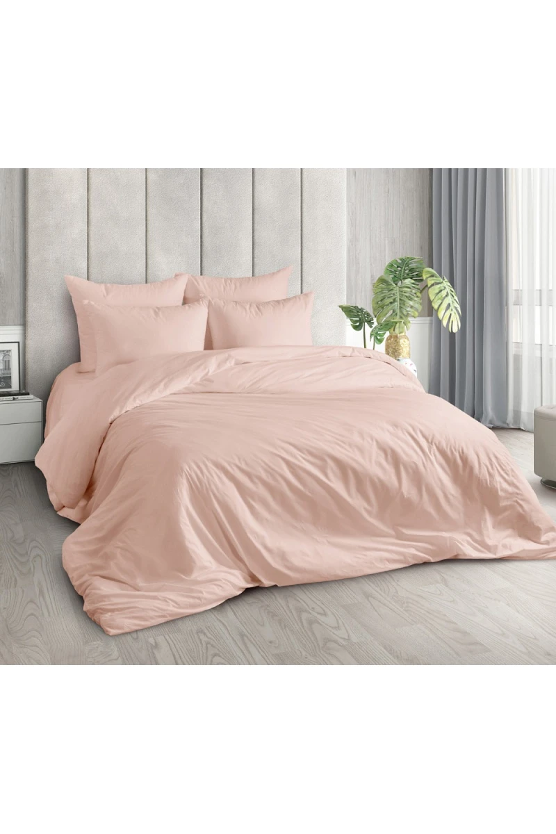 Простыня "МИЛАН" поплин "Персик" арт. 70163_