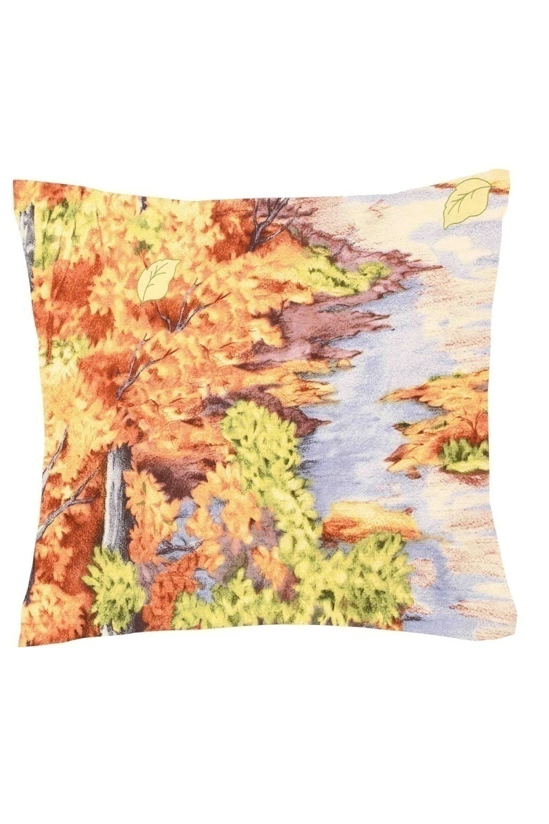 Наволочка "ТД" перкаль "Золотая осень 1" арт. 207841 желтый тип 1