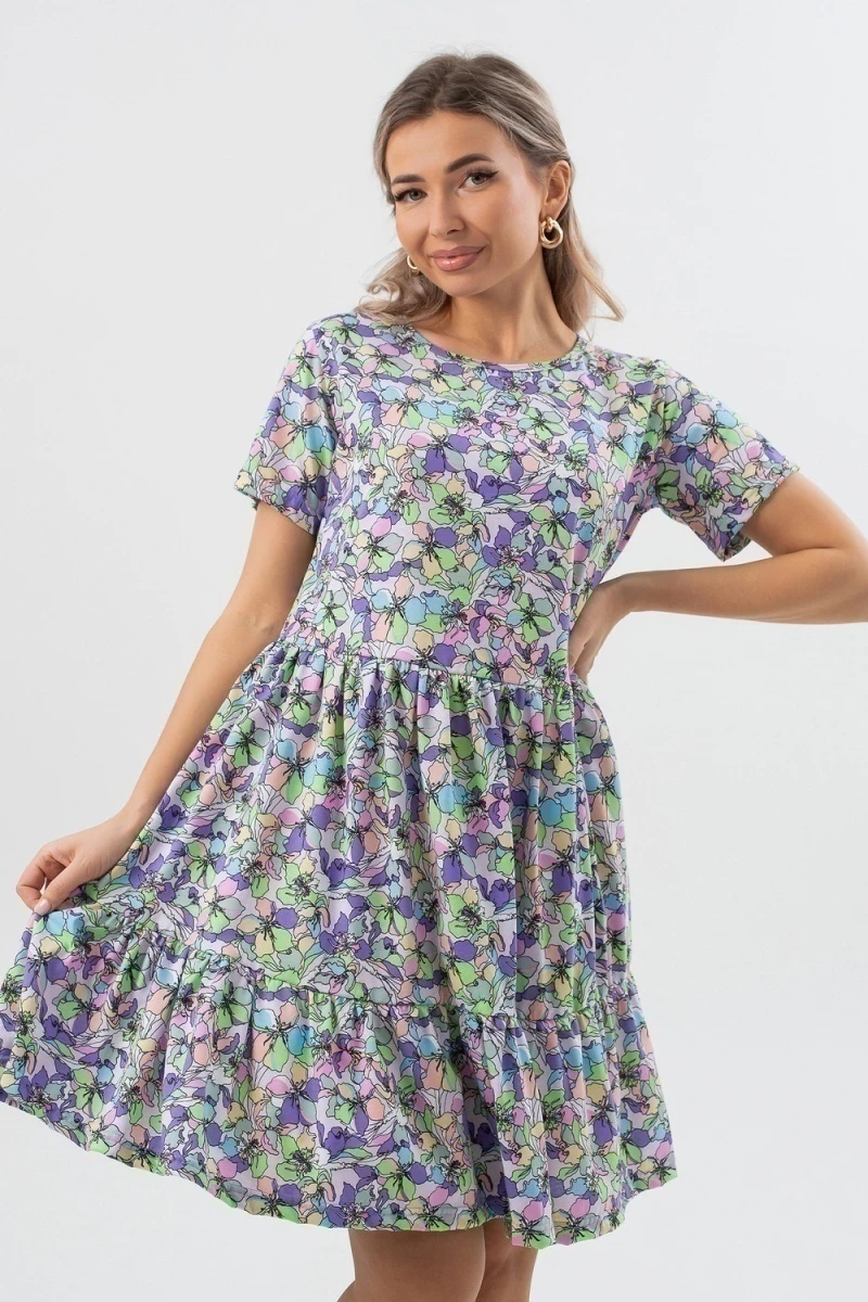 (ВНЛ) Платье П174 (сиреневый)