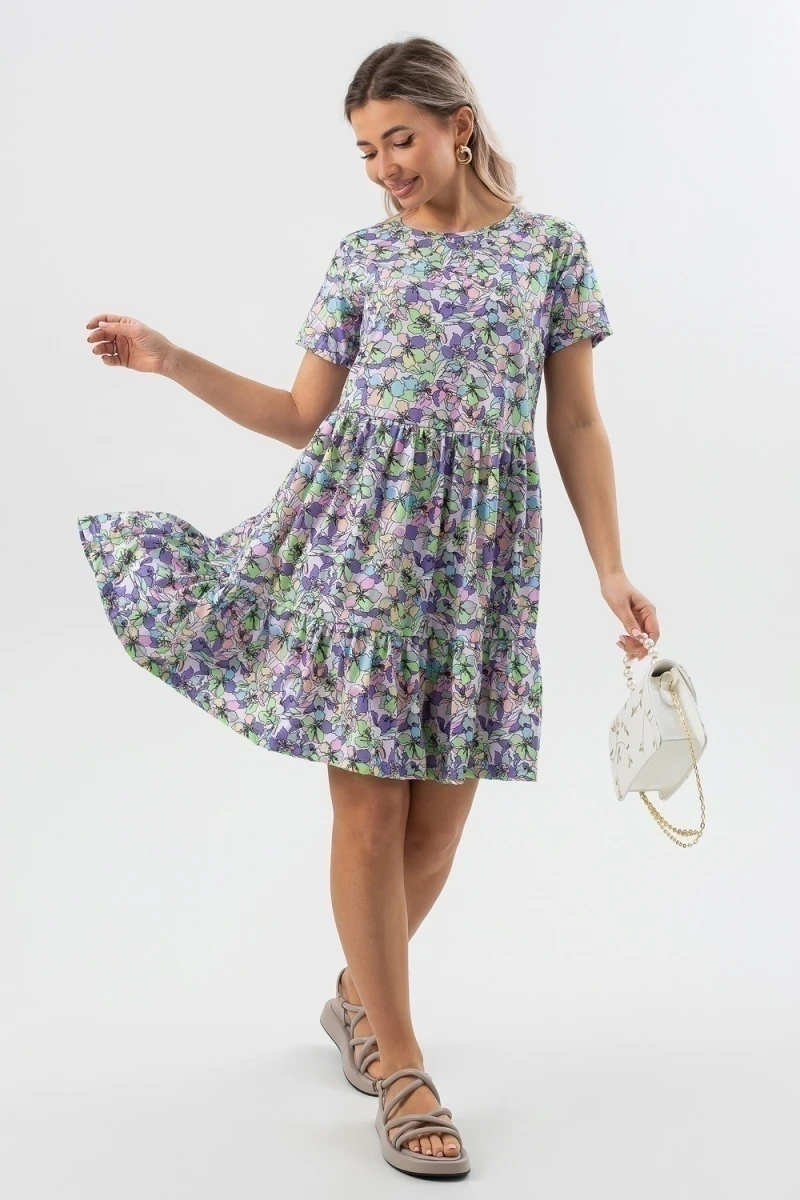 (ВНЛ) Платье П174 (сиреневый)