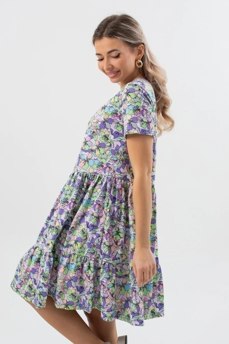 (ВНЛ) Платье П174 (сиреневый)