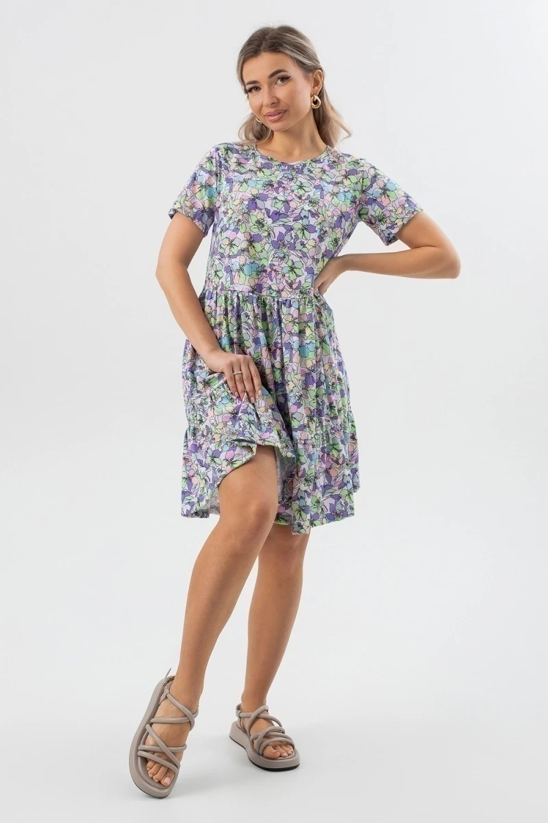 (ВНЛ) Платье П174 (сиреневый)