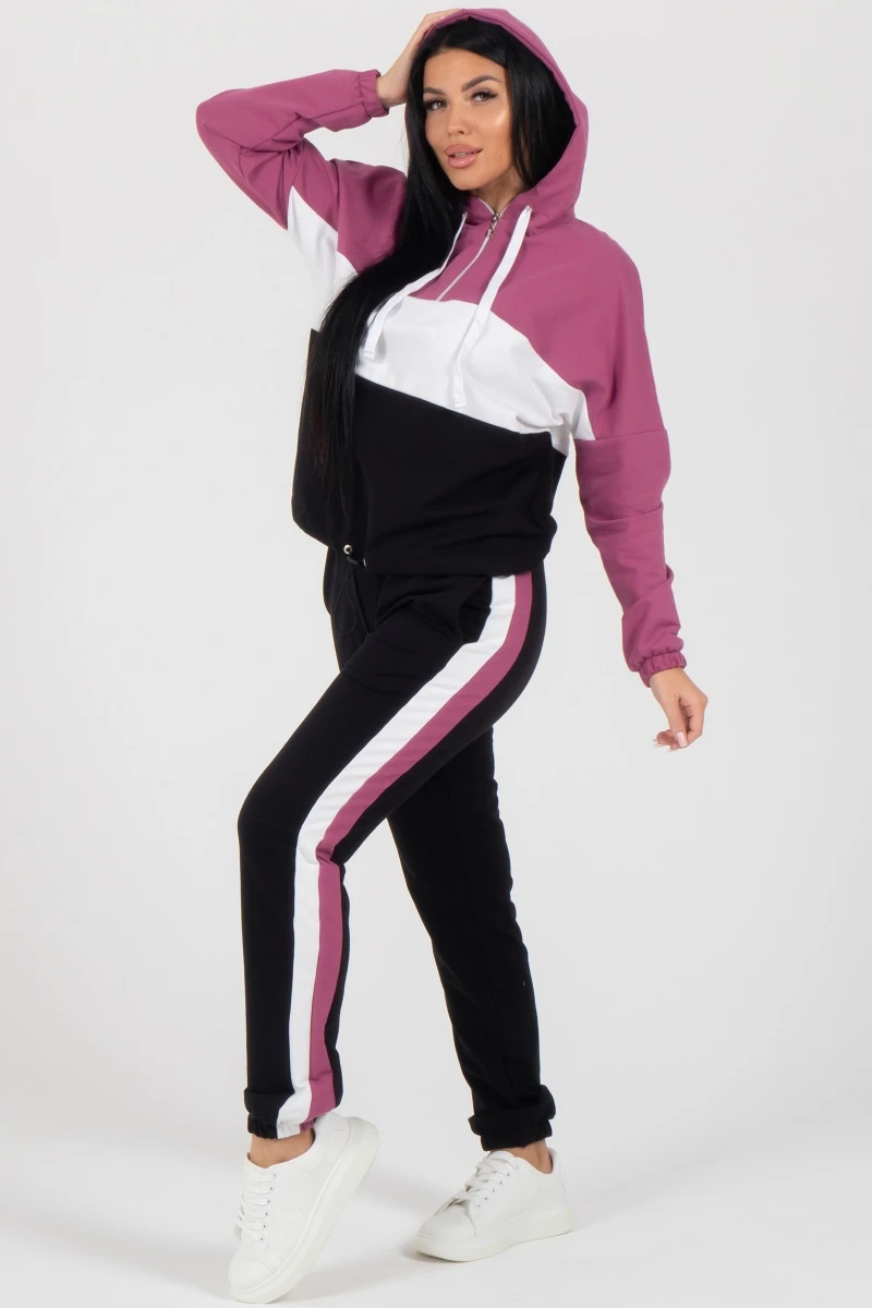 (СК) Толстовка женская "Драйв" розовая орхидея