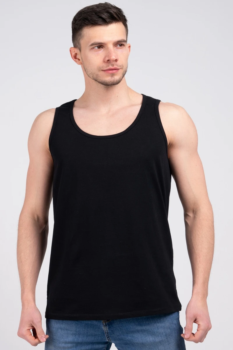 (СК) Майка мужская "Николай" черный