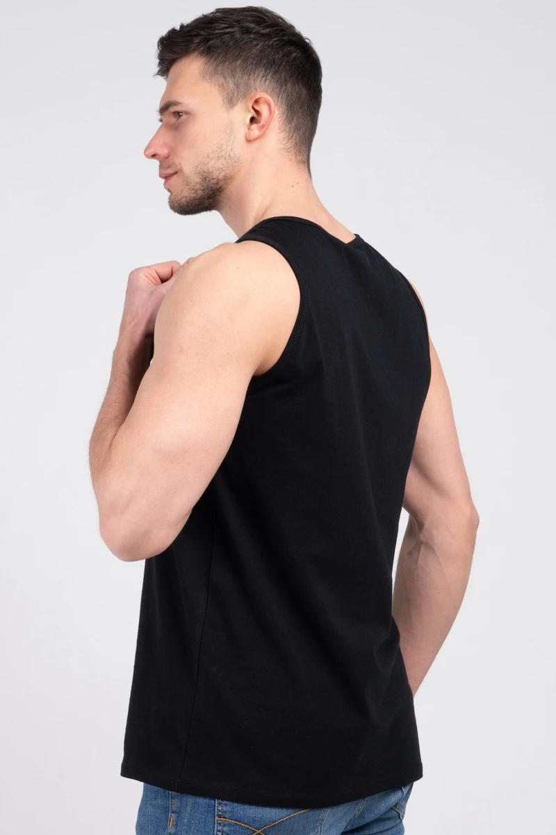 (СК) Майка мужская "Николай" черный