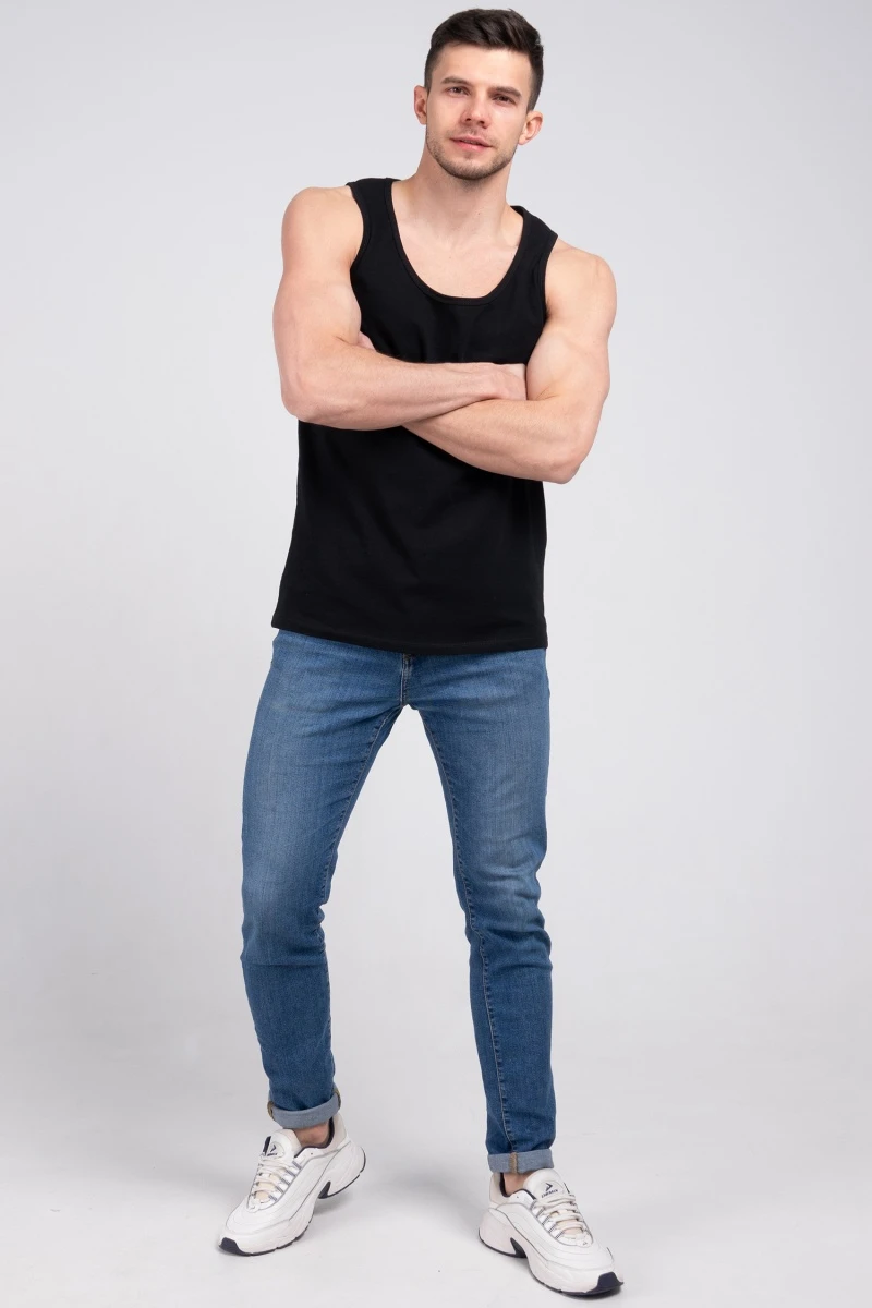 (СК) Майка мужская "Николай" черный