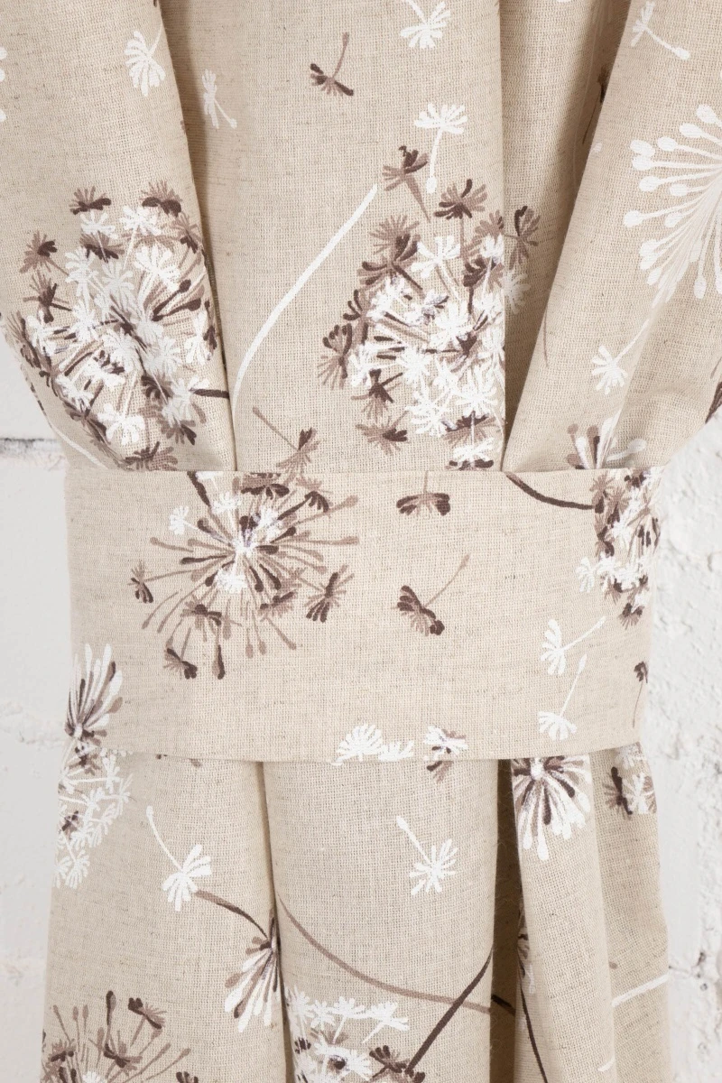 Комплект штор из полульна "ГЯ" Воздушные одуванчики_