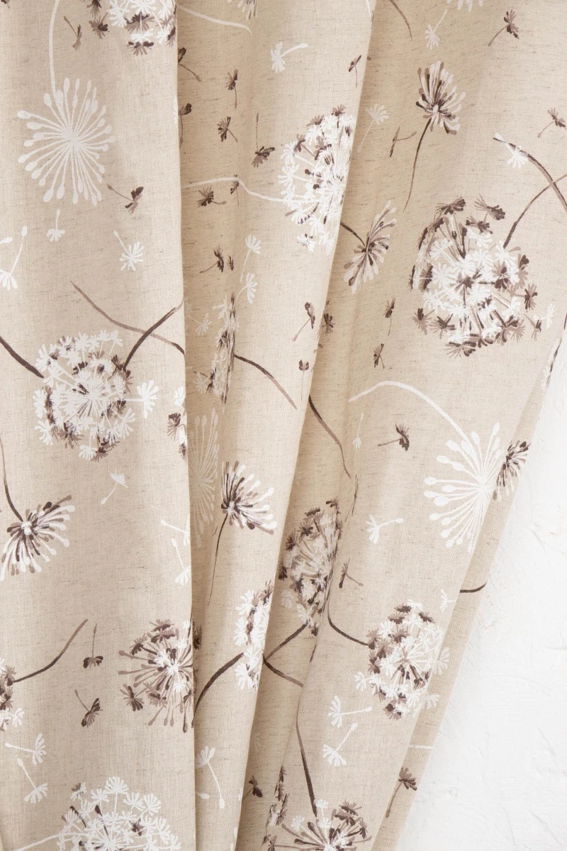 Комплект штор из полульна "ГЯ" Воздушные одуванчики_