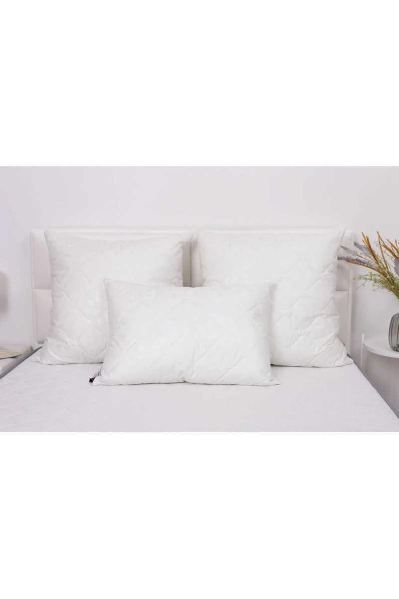 (ВНЛ) Подушка "Лебяжий пух" Премиум стеганая тематика