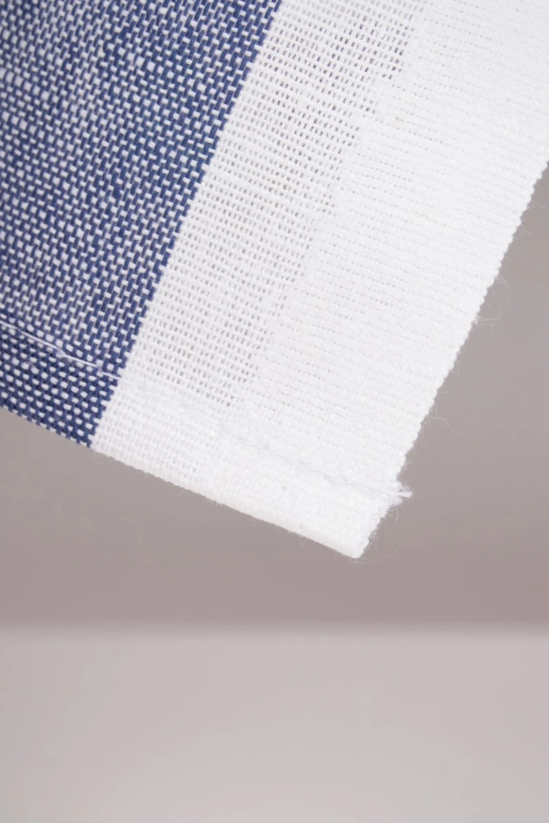 Полотенце полулен (ТЛ) 312 Полоска (темно-синий на белом) рис. 3*50-4 - 50/65