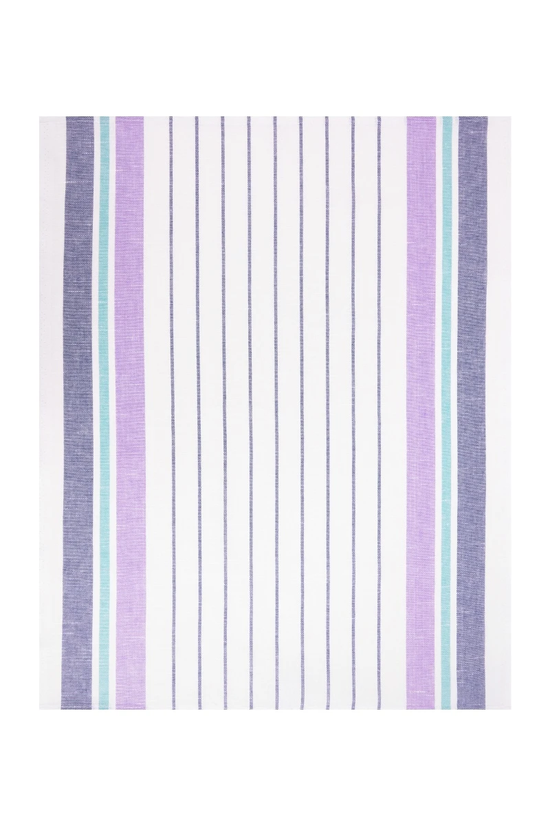 Полотенце полулен (ТЛ) 312 Полоска (темно-синий на белом) рис. 3*50-4 - 50/65