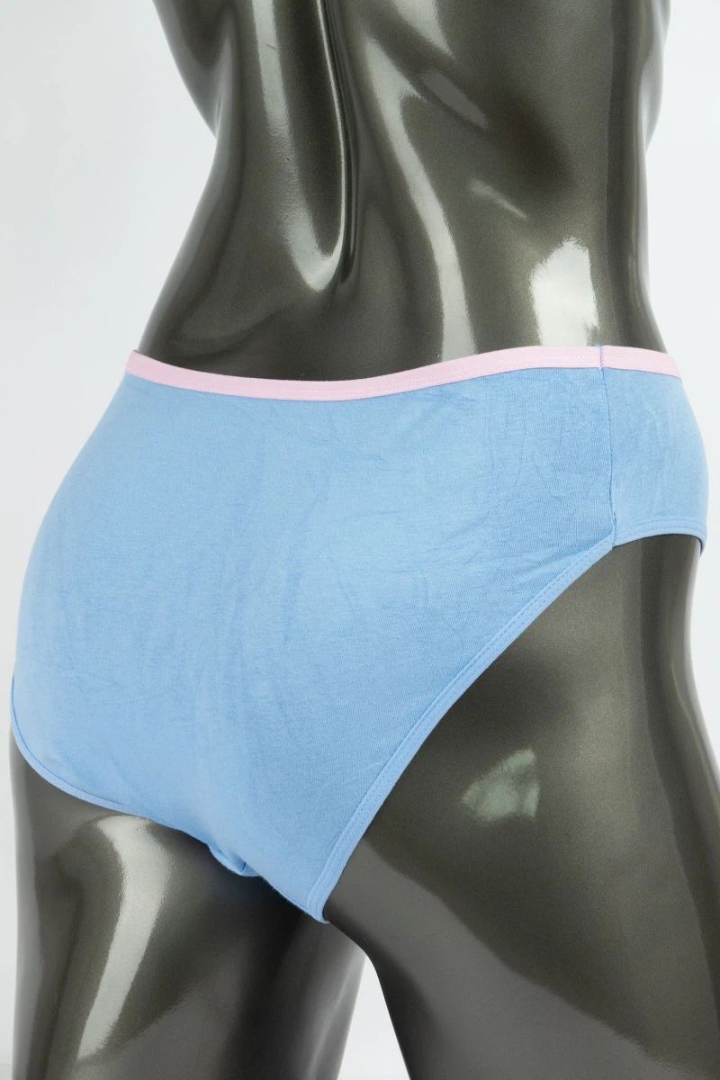 Трусы женские "YiZhiMei" 8166 - синий