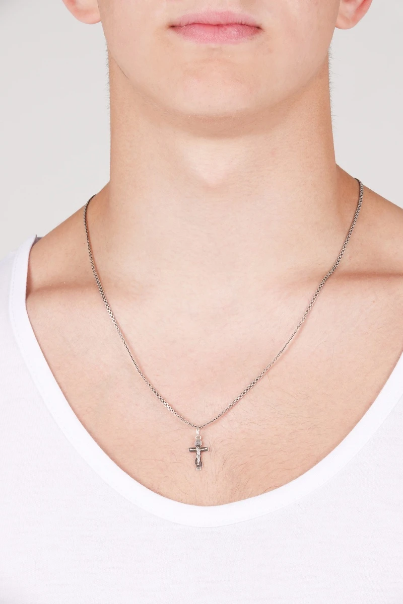 (СК) Майка мужская "Адам" белый