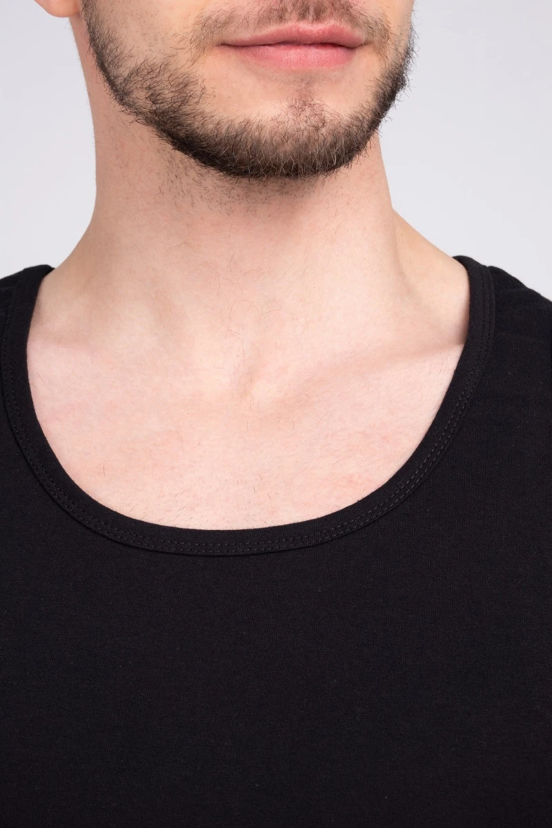 (СК) Майка-борцовка мужская "Михаил" черный