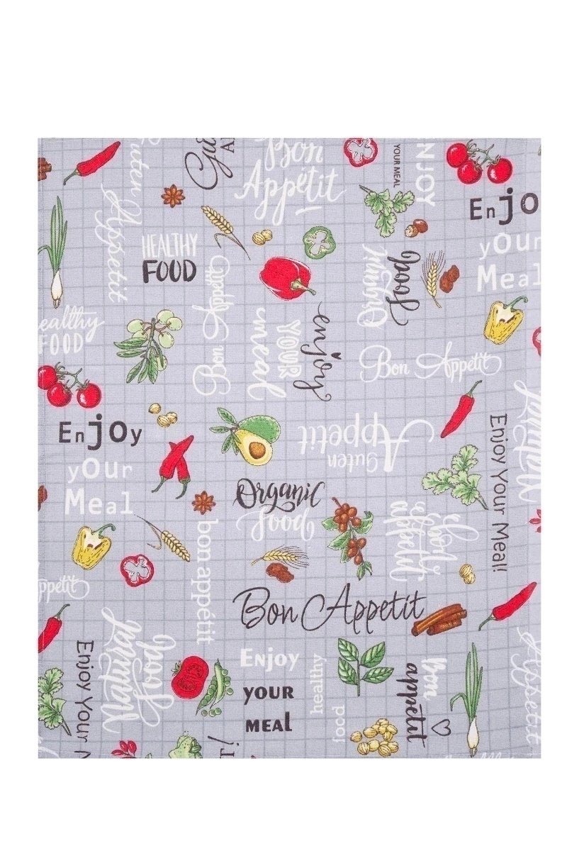 Набор полотенец рогожка (ТТ) 231 Чили - 3 шт - 45х60 см