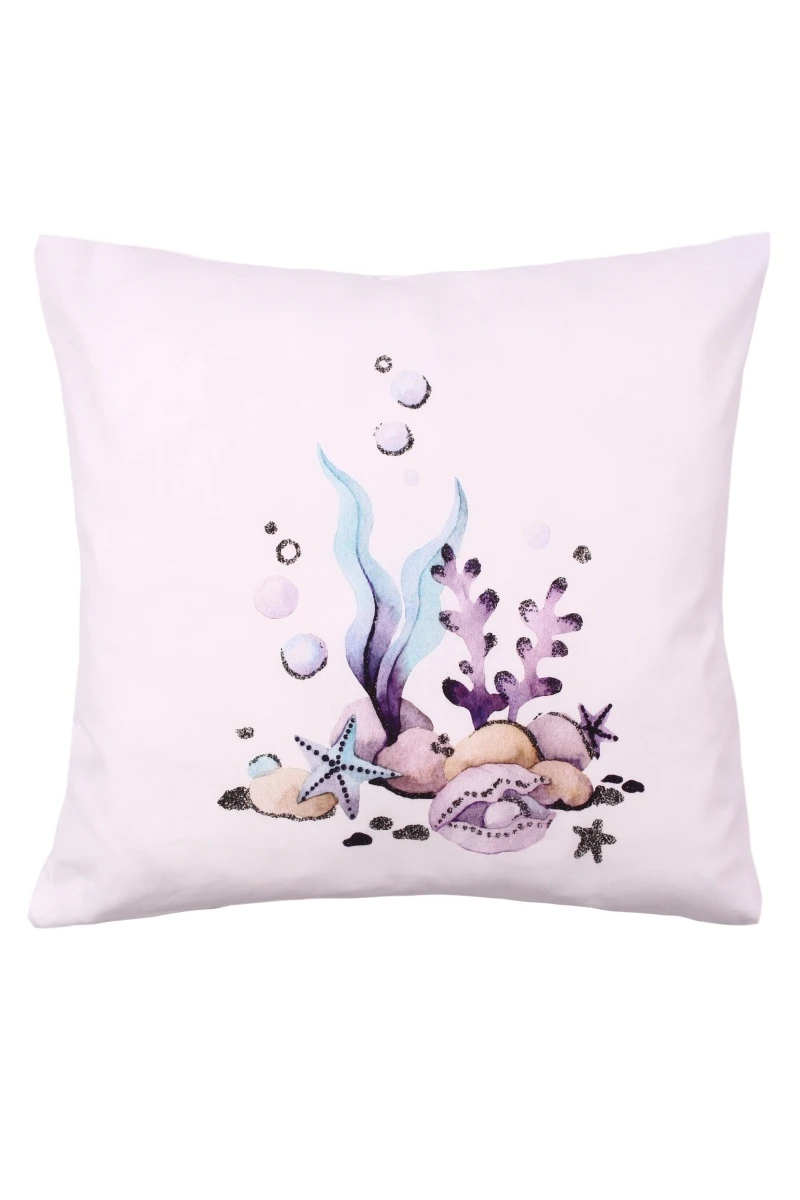 Декор. подушка Premium "Подводный мир" рис. 025