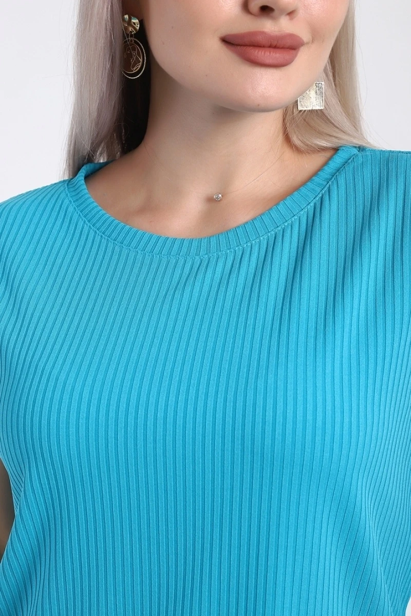 (ВНЛ) Костюм (майка+шорты) - Stylus - 744 - бирюза